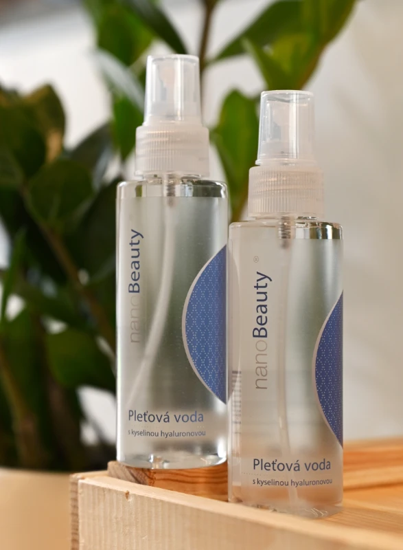 Hydratační pleťová voda nanoBeauty s kyselinou hyaluronovou