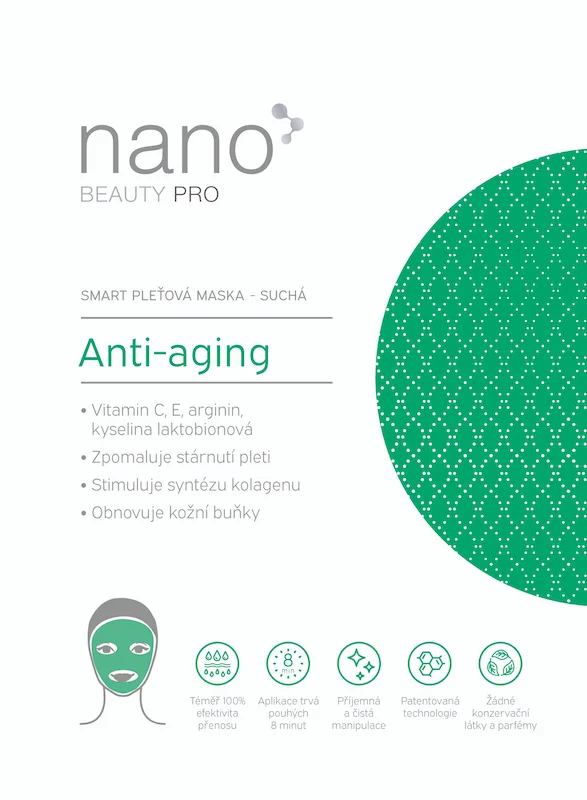 Anti-aging pleťová maska nanoBeauty - Přední strana