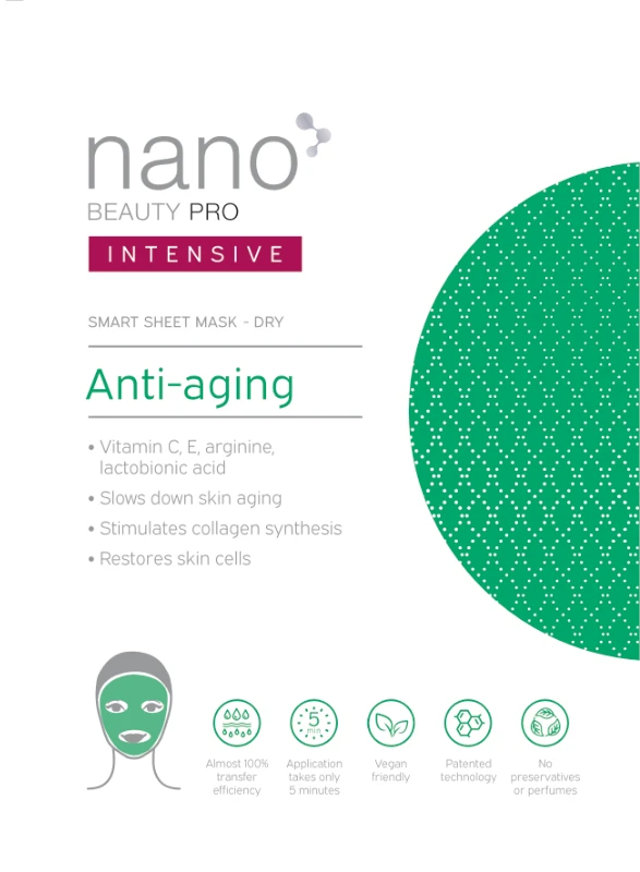 Anti-aging face mask Intensive nanoBeauty - Front side