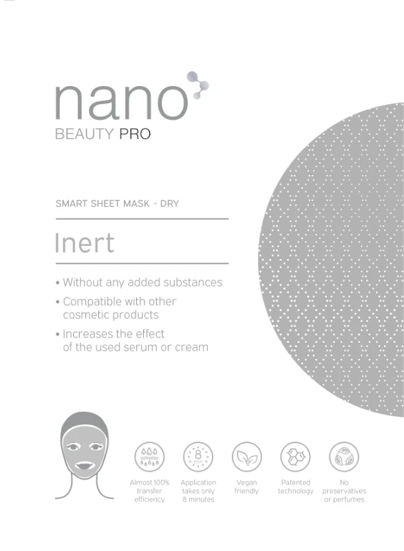 Inert face mask nanoBeauty - Front side