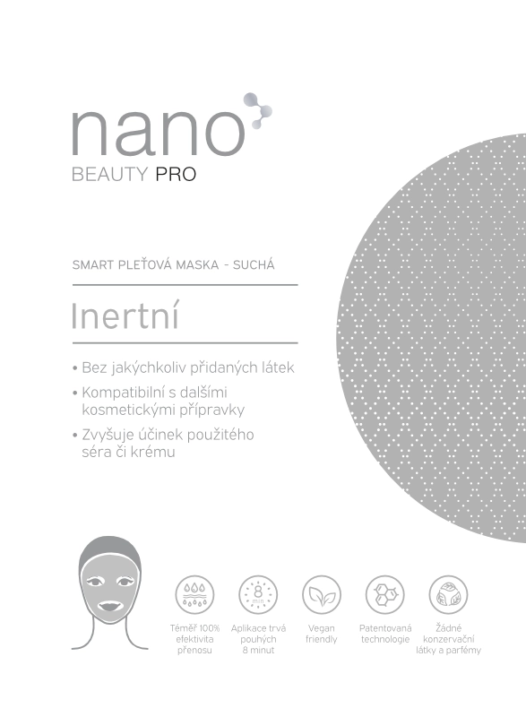 Inertní pleťová maska nanoBeauty