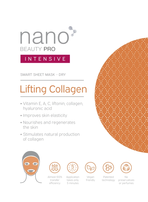 Lifting Collagen face mask Intensive nanoBeauty
