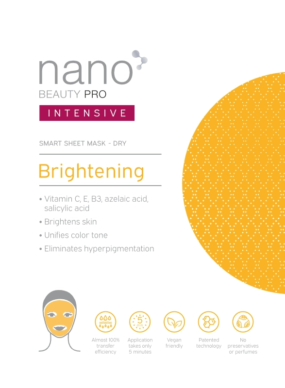Brightening face mask Intensive nanoBeauty